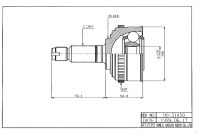 Шрус HO-031A50