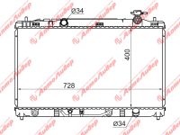 Радиатор TY-ACV40-1216