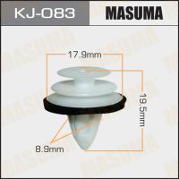 Клипса пластиковая крепежная MASUMA* KJ-083