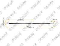 Шланг тормозной TG-46211-1KA0A* Ti-Guar