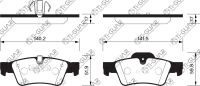 Тормозные колодки TG-0507/PN0507* Ti·GUAR