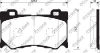 Тормозные колодки TG-0389/PN0389* Ti·GUAR