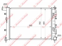 Радиатор HO-004-1216